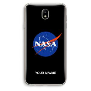 CaseCompany NASA: Samsung Galaxy J7 (2017) Transparant Hoesje