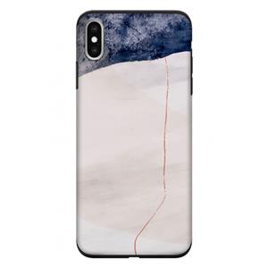 CaseCompany Stone White: iPhone XS Max Tough Case