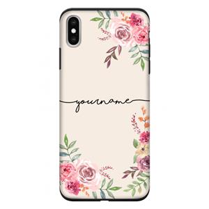 CaseCompany Rozen: iPhone XS Max Tough Case