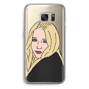 CaseCompany Mary Kate: Samsung Galaxy S7 Transparant Hoesje