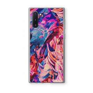 CaseCompany Pink Orchard: Samsung Galaxy Note 10 Transparant Hoesje