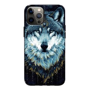 CaseCompany Darkness Wolf: iPhone 12 Pro Tough Case