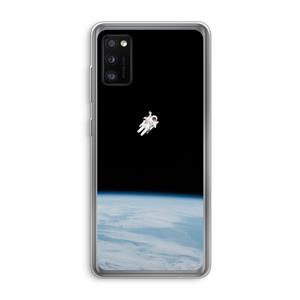 CaseCompany Alone in Space: Samsung Galaxy A41 Transparant Hoesje