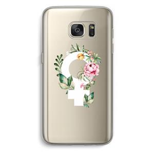CaseCompany Venus: Samsung Galaxy S7 Transparant Hoesje