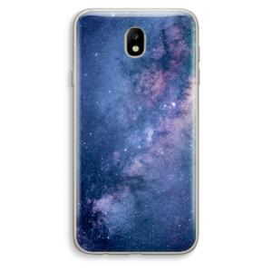 CaseCompany Nebula: Samsung Galaxy J7 (2017) Transparant Hoesje