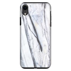 CaseCompany Gestreepte marmer: iPhone XR Tough Case