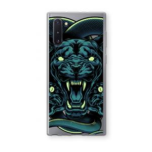 CaseCompany Cougar and Vipers: Samsung Galaxy Note 10 Transparant Hoesje