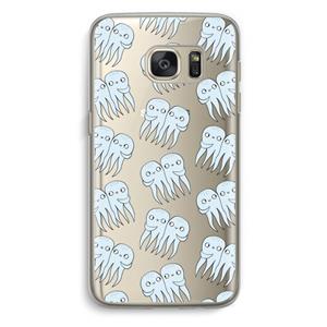 CaseCompany Octopussen: Samsung Galaxy S7 Transparant Hoesje