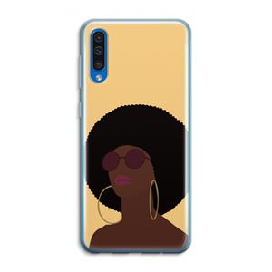 CaseCompany Golden hour: Samsung Galaxy A50 Transparant Hoesje