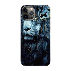 CaseCompany Darkness Lion: Volledig geprint iPhone 12 Pro Max Hoesje