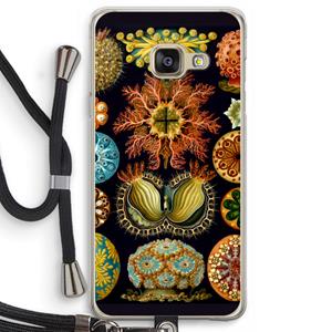 CaseCompany Haeckel Ascidiae: Samsung Galaxy A3 (2016) Transparant Hoesje met koord