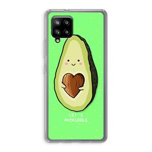 CaseCompany Avocuddle: Samsung Galaxy A42 5G Transparant Hoesje