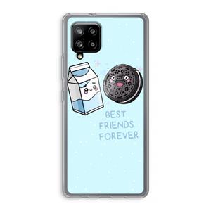 CaseCompany Best Friend Forever: Samsung Galaxy A42 5G Transparant Hoesje