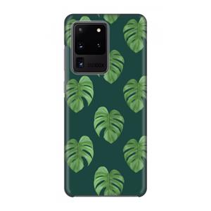 CaseCompany Monstera leaves: Volledig geprint Samsung Galaxy S20 Ultra Hoesje