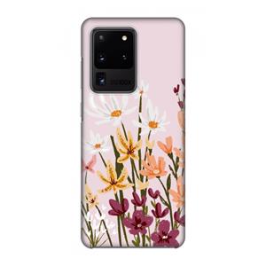 CaseCompany Painted wildflowers: Volledig geprint Samsung Galaxy S20 Ultra Hoesje