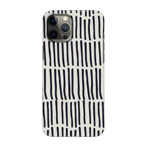 CaseCompany Moroccan stripes: Volledig geprint iPhone 12 Pro Max Hoesje