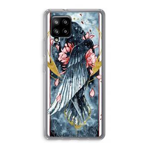 CaseCompany Golden Raven: Samsung Galaxy A42 5G Transparant Hoesje