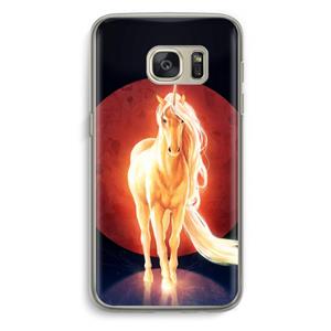 CaseCompany Last Unicorn: Samsung Galaxy S7 Transparant Hoesje