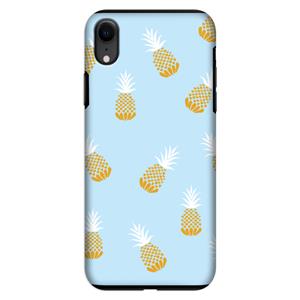 CaseCompany Ananasjes: iPhone XR Tough Case