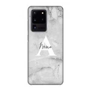 CaseCompany Ivory Marble: Volledig geprint Samsung Galaxy S20 Ultra Hoesje