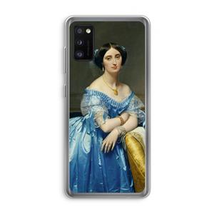 CaseCompany Eleonore: Samsung Galaxy A41 Transparant Hoesje