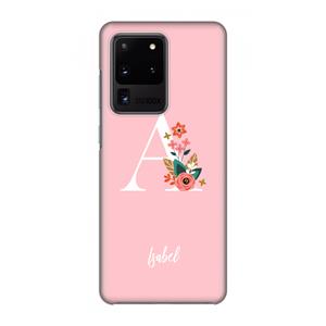 CaseCompany Pink Bouquet: Volledig geprint Samsung Galaxy S20 Ultra Hoesje