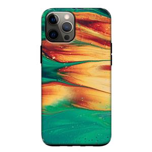 CaseCompany Green Inferno: iPhone 12 Pro Tough Case