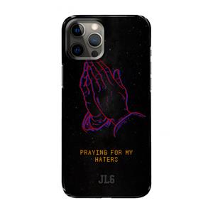 CaseCompany Praying For My Haters: Volledig geprint iPhone 12 Pro Max Hoesje