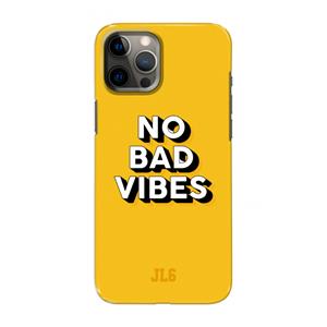 CaseCompany No Bad Vibes: Volledig geprint iPhone 12 Pro Max Hoesje