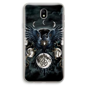 CaseCompany Sinister Wings: Samsung Galaxy J7 (2017) Transparant Hoesje
