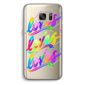 CaseCompany Loves: Samsung Galaxy S7 Transparant Hoesje