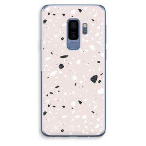 CaseCompany Terrazzo N°20: Samsung Galaxy S9 Plus Transparant Hoesje