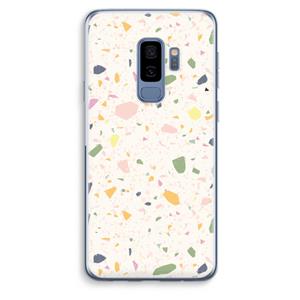 CaseCompany Terrazzo N°21: Samsung Galaxy S9 Plus Transparant Hoesje