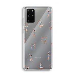 CaseCompany Dancing #3: Samsung Galaxy S20 Plus Transparant Hoesje