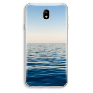 CaseCompany Water horizon: Samsung Galaxy J7 (2017) Transparant Hoesje