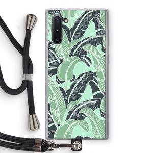 CaseCompany This Sh*t Is Bananas: Samsung Galaxy Note 10 Transparant Hoesje met koord
