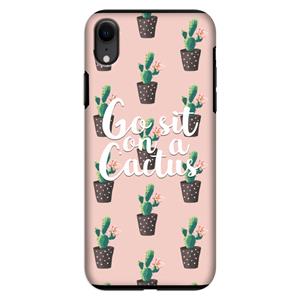 CaseCompany Cactus quote: iPhone XR Tough Case