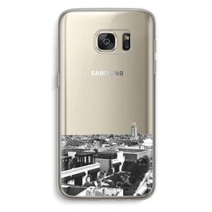 CaseCompany Marrakech Skyline : Samsung Galaxy S7 Transparant Hoesje