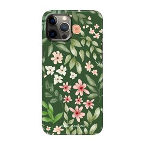 CaseCompany Botanical green sweet flower heaven: Volledig geprint iPhone 12 Pro Max Hoesje