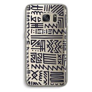 CaseCompany Marrakech print: Samsung Galaxy S7 Transparant Hoesje