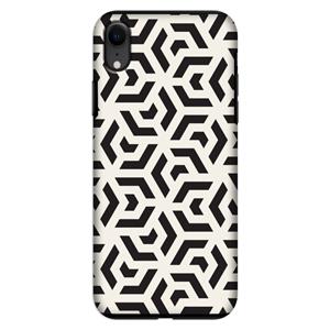 CaseCompany Crazy pattern: iPhone XR Tough Case