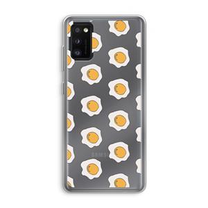 CaseCompany Bacon to my eggs #1: Samsung Galaxy A41 Transparant Hoesje