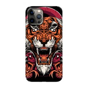 CaseCompany Tiger and Rattlesnakes: Volledig geprint iPhone 12 Pro Max Hoesje