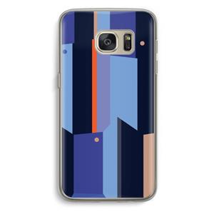 CaseCompany Gestalte 3: Samsung Galaxy S7 Transparant Hoesje
