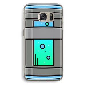 CaseCompany Chug Bottle: Samsung Galaxy S7 Transparant Hoesje