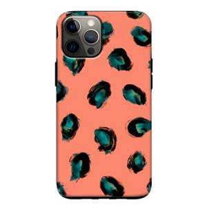 CaseCompany Pink Cheetah: iPhone 12 Pro Tough Case