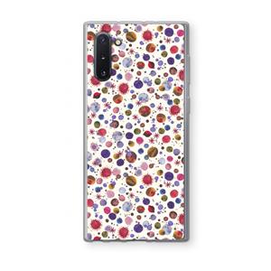 CaseCompany Planets Space: Samsung Galaxy Note 10 Transparant Hoesje