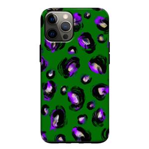 CaseCompany Green Cheetah: iPhone 12 Pro Tough Case