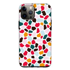 CaseCompany Colored Giraffe: iPhone 12 Pro Tough Case