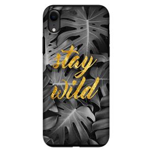 CaseCompany Stay wild: iPhone XR Tough Case